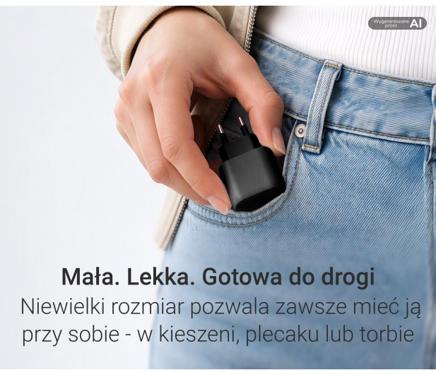 Silver Monkey Ładowarka GaN Smart Uno 100W Czarna - 1572478 - zdjęcie 3